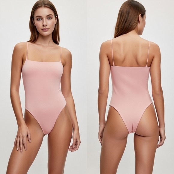 Banana Republic True Hues Dusty Pink Bodysuit – XXS Petite - Picture 5 of 7